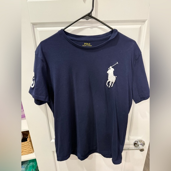 Polo by Ralph Lauren Men’s Classic Navy Polo Shirt - Picture 1 of 3